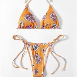 Orange bikini